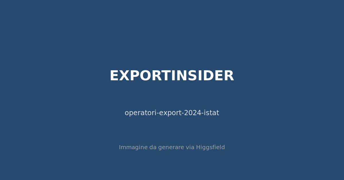 Mappa concentrazione export italiano per fascia di fatturato estero 2024
